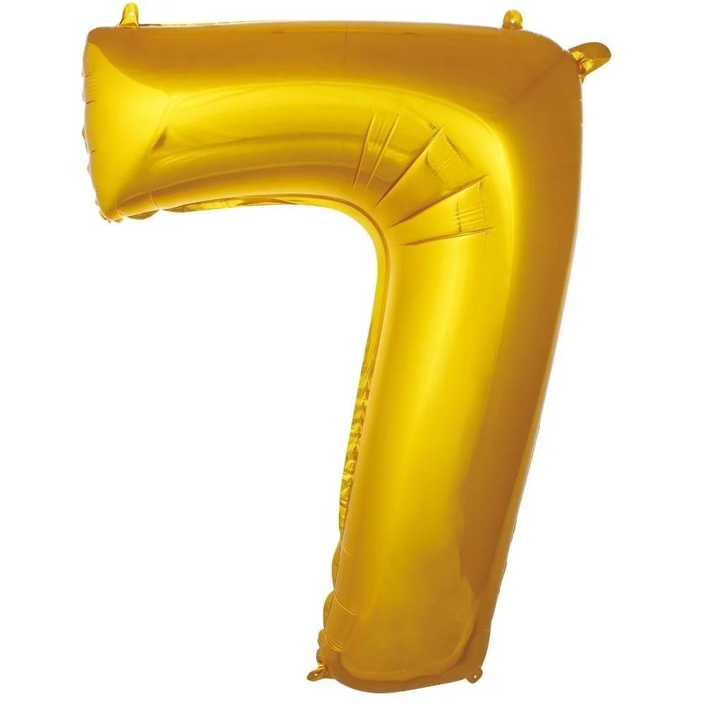 Folyo Balon 76cm Rakam Altın 