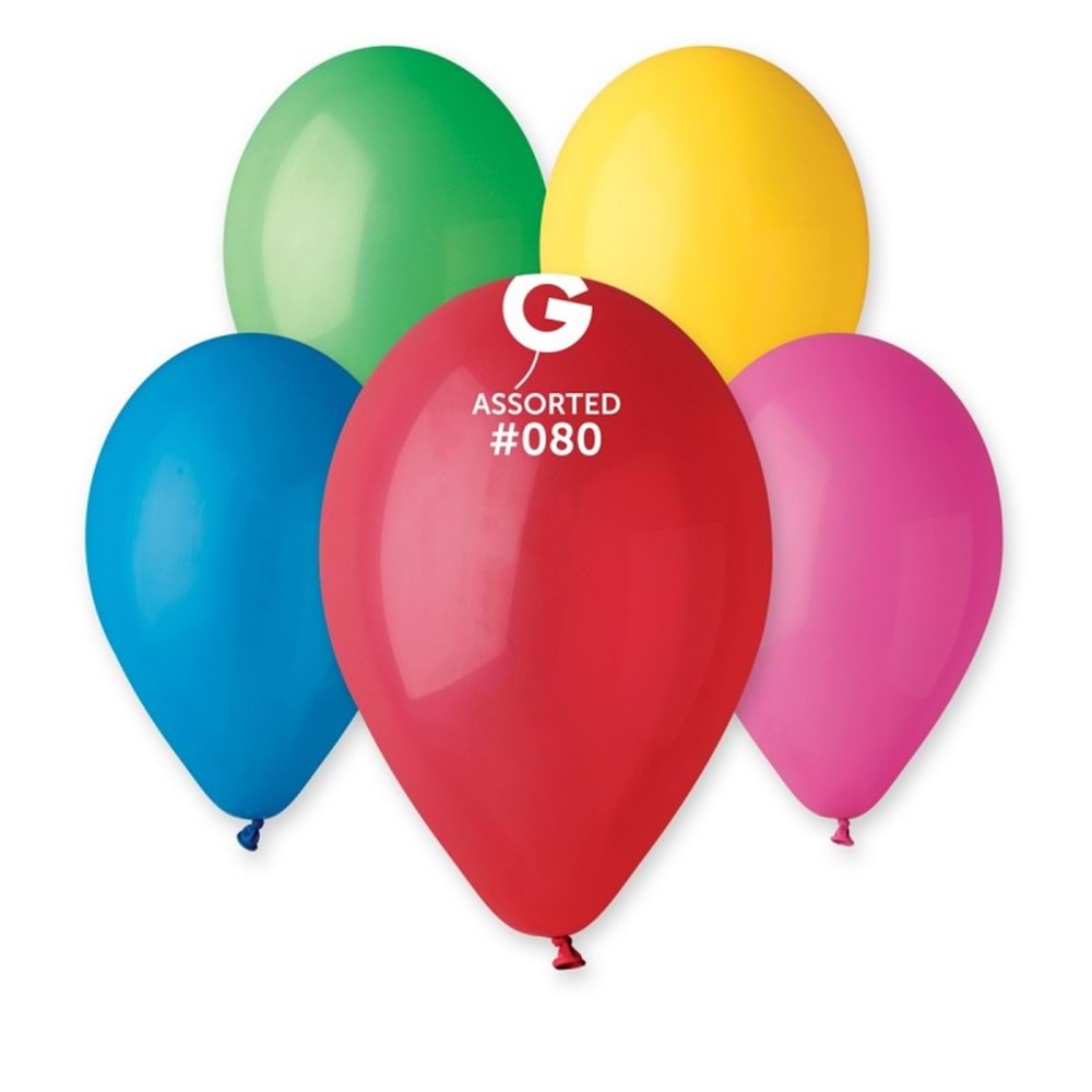 Balon Karışık Renk 10