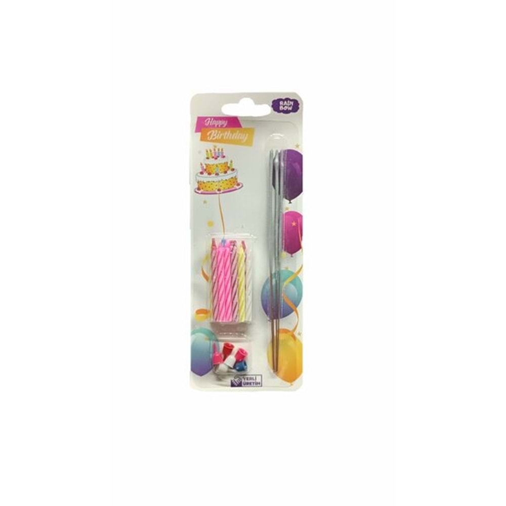 Pasta Mumu 5cm 10 Adet +Tel Maytap 4 Adet