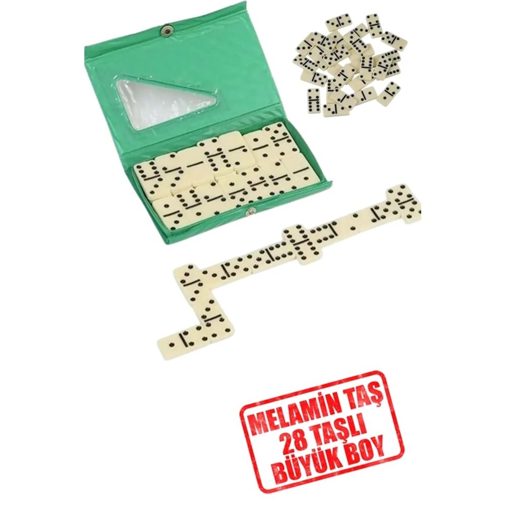 Domino Melamin Çantalı Büyük Boy