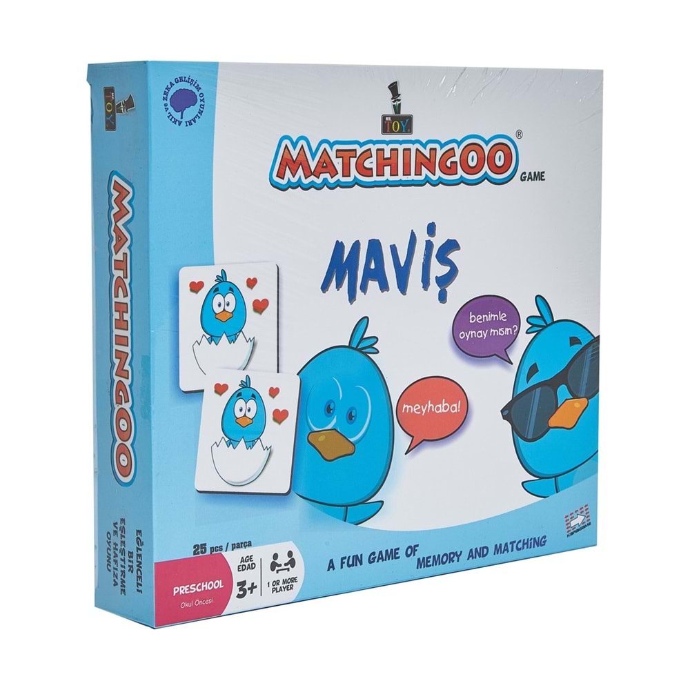 Matchingoo Memory Game Hafıza Oyunu Maviş