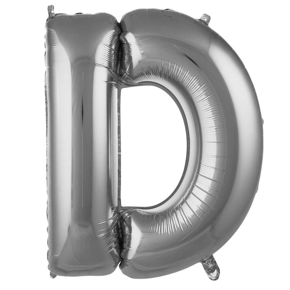 Folyo Balon 76cm Harf Gümüş 