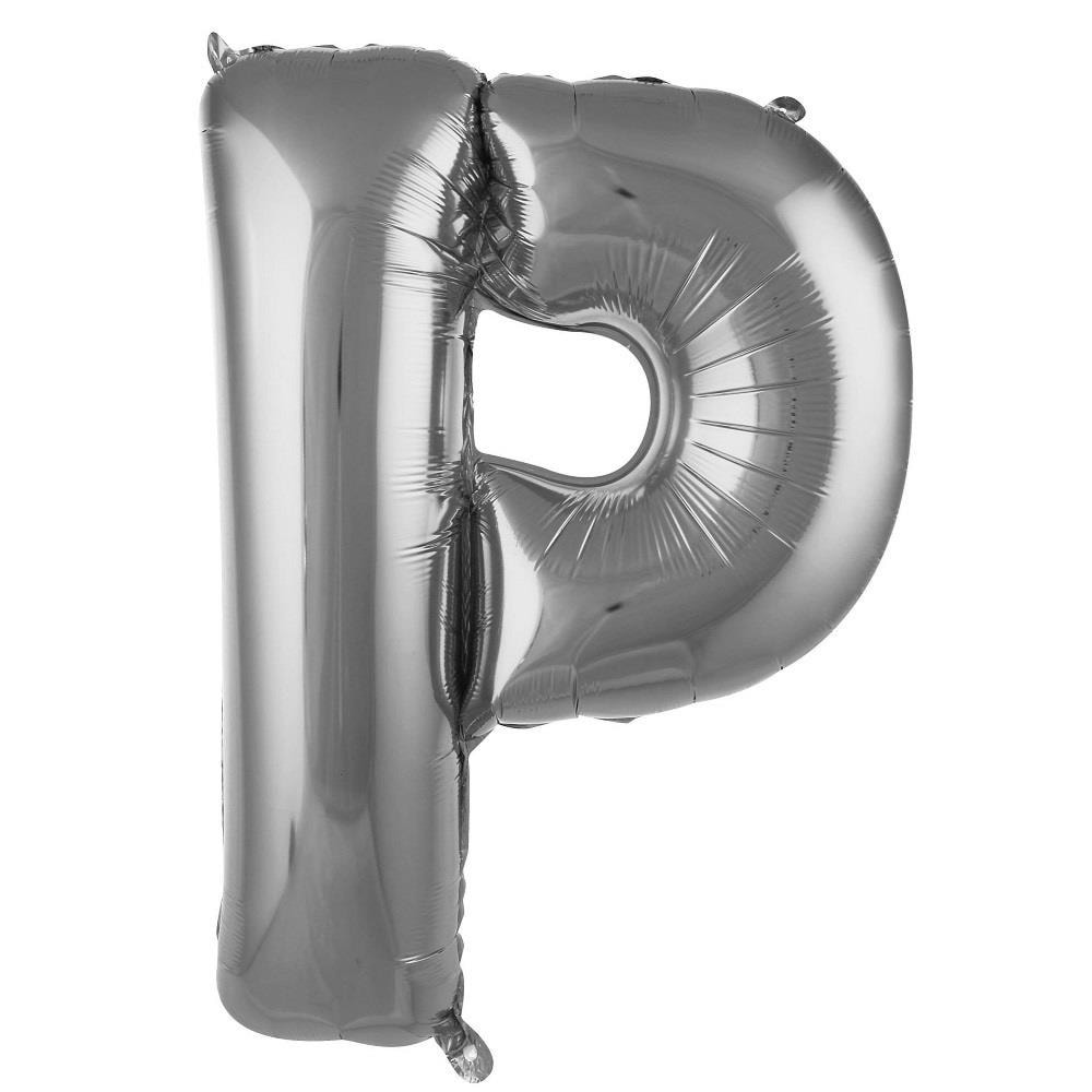 Folyo Balon 76cm Harf Gümüş 