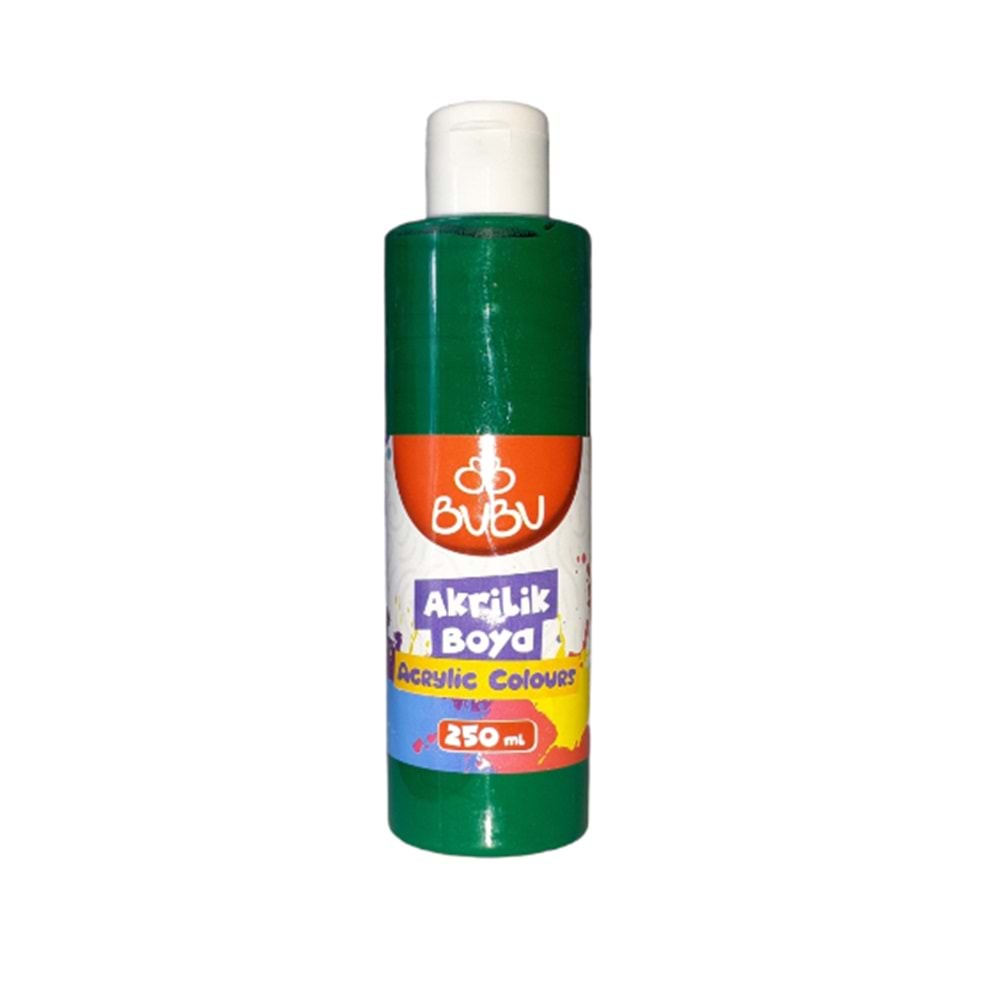 BU-BU AKRİLİK BOYA 250 GR. YEŞİL