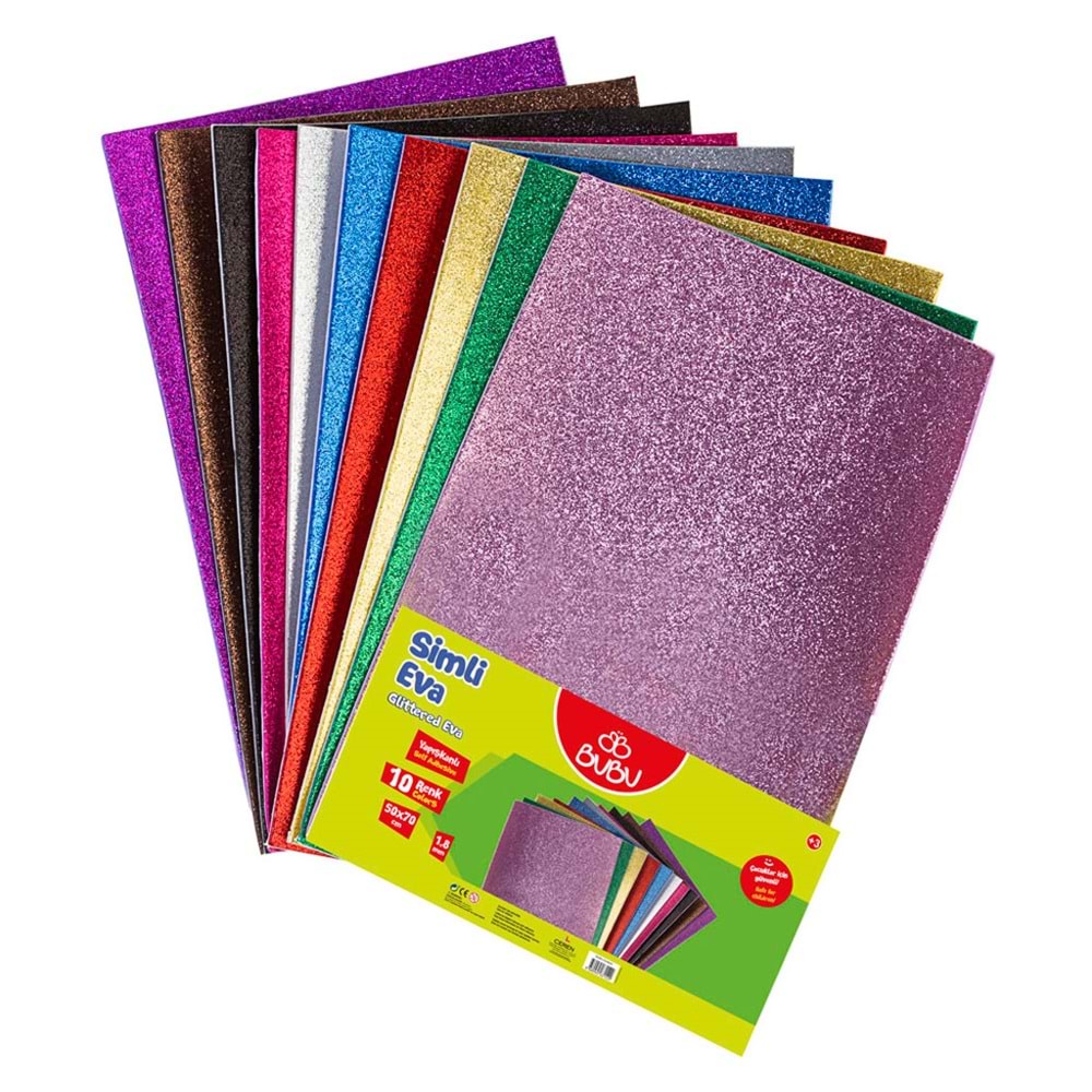 BU-BU EVA 50x70 SİMLİ YAPIŞKANLI KRŞ.10'LU