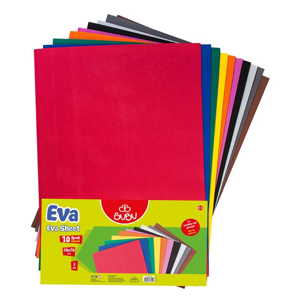 BU-BU EVA 50x70CM 10 RENK