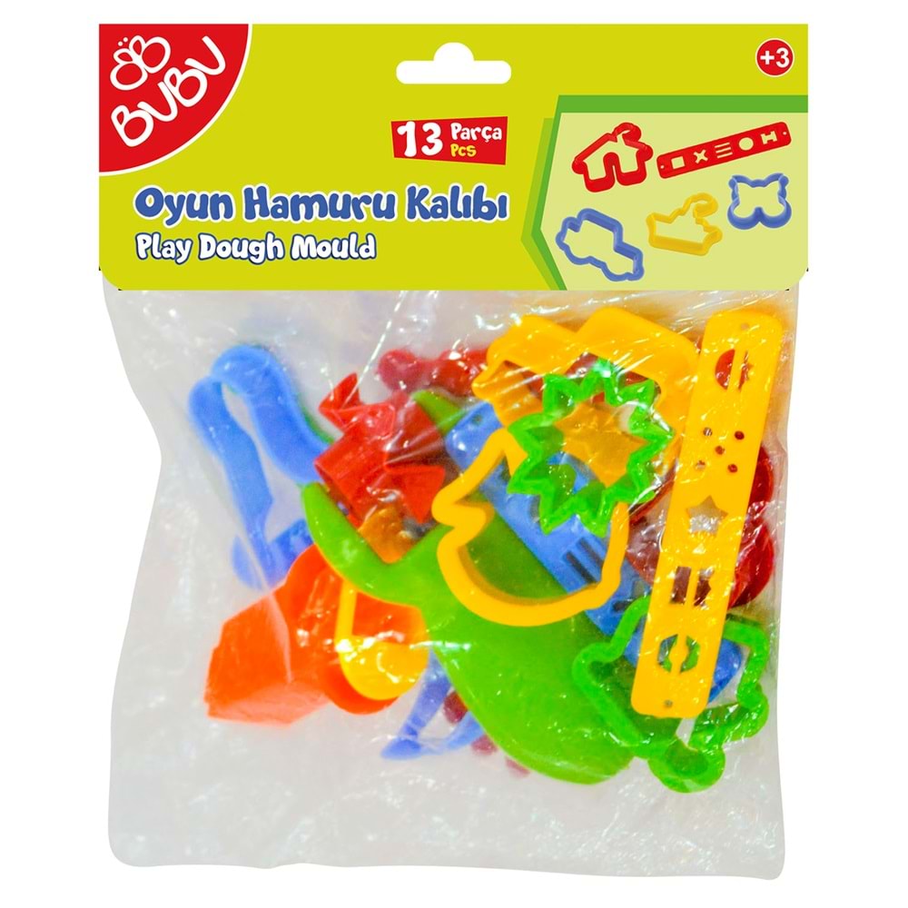 BU-BU OYUN HAMURU KALIBI 13 PARÇA