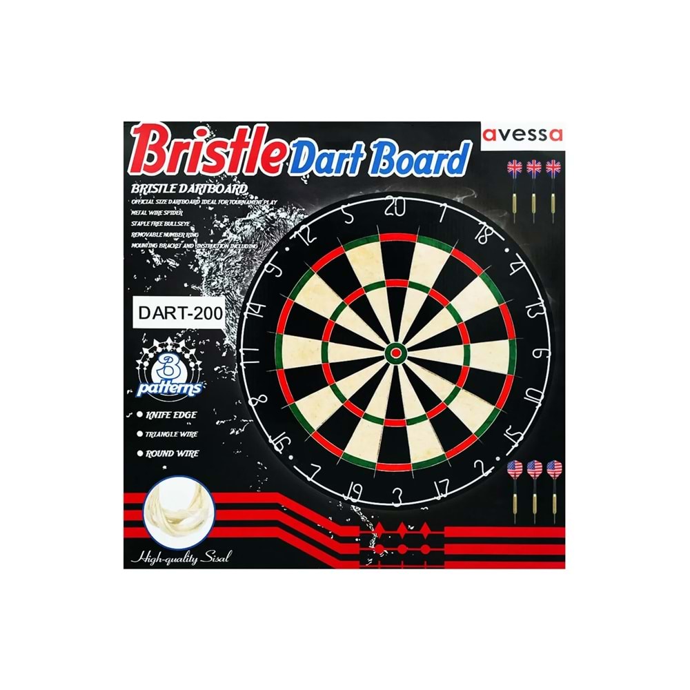 Dart Tahtası Bristle 18