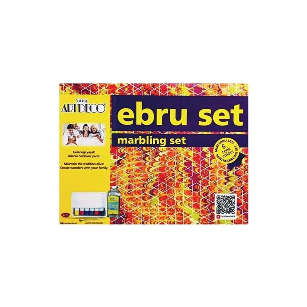 ARTDECO EBRU BAŞLANGIÇ SETİ 6 RENK