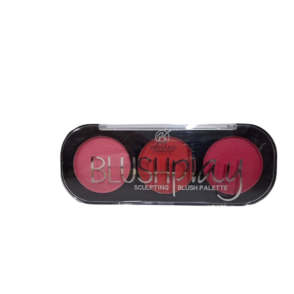 Ronassi Blush Play Allık Paleti 3lü