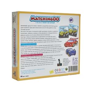 Matchingoo Memory Game Hafıza Oyunu Süper Arabalar