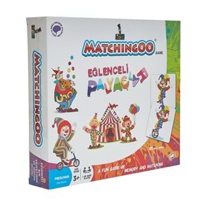 Matchingoo Memory Game Hafıza Oyunu Eğlenceli Palyaço