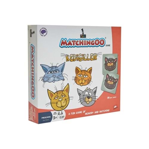 Matchingoo Memory Game Hafıza Oyunu Kedigiller