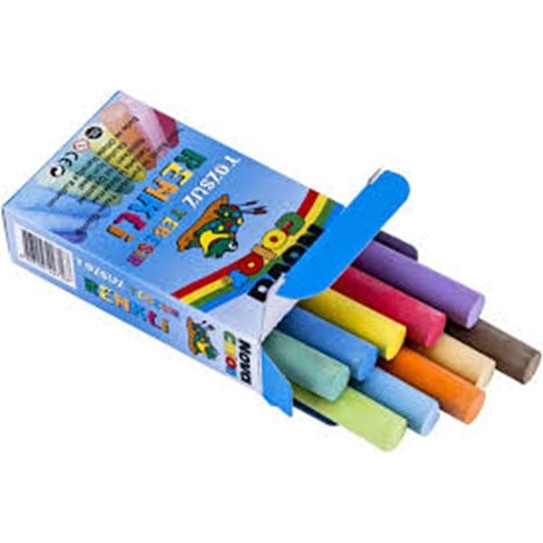 Nova Color Tebeşir Renkli Tozsuz 10lu