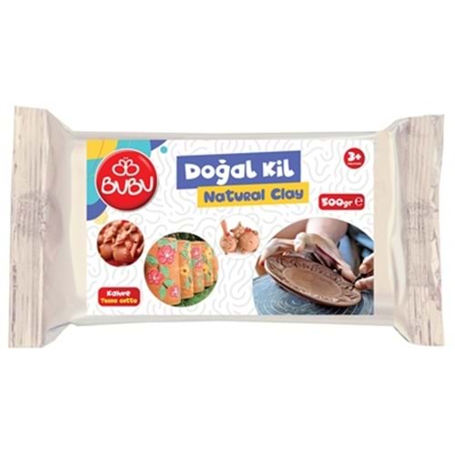 BU-BU Doğal Kil 500gr Kahverengi