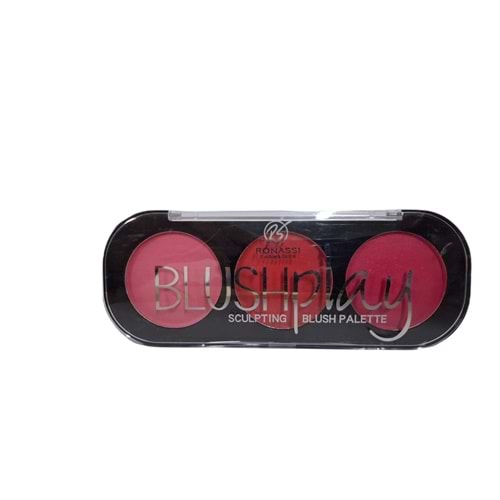 Ronassi Blush Play Allık Paleti 3lü