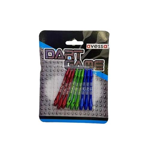 Dart Oku Shaftı Alüminyum Renkli 9lu Avessa