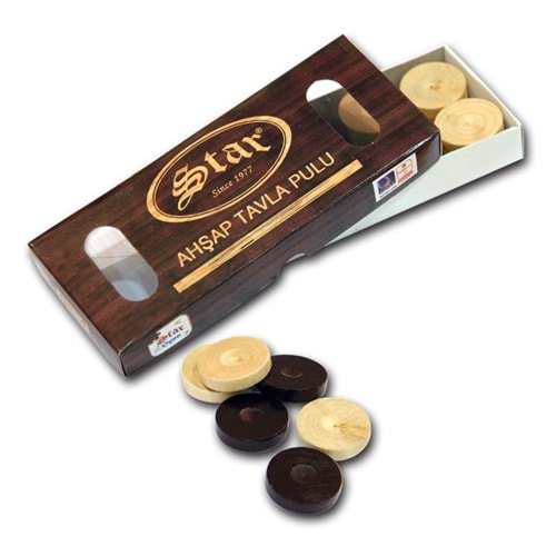 Tavla Pulu Plastik No:4 Star