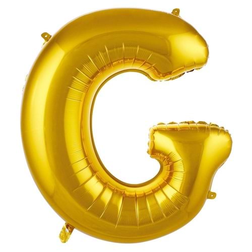 Folyo Balon 76cm Harf Altın 
