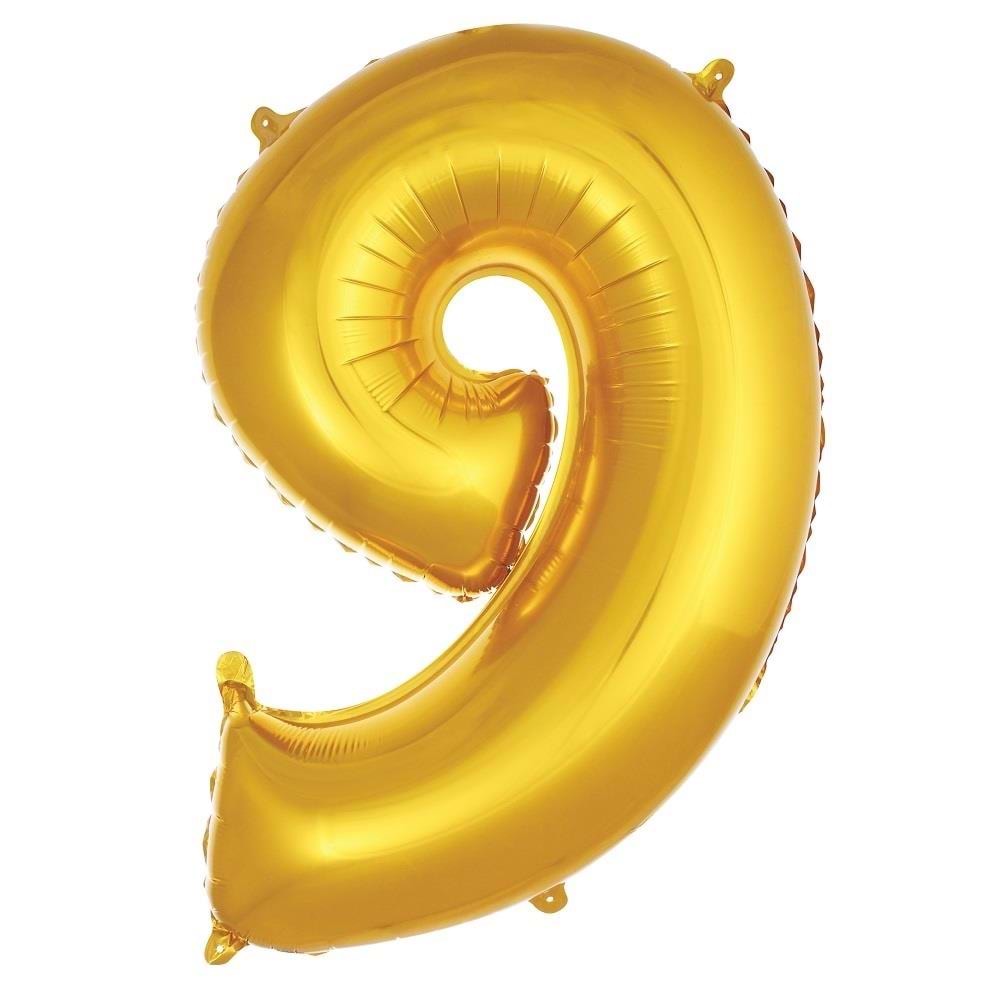 Folyo Balon 76cm Rakam Altın 