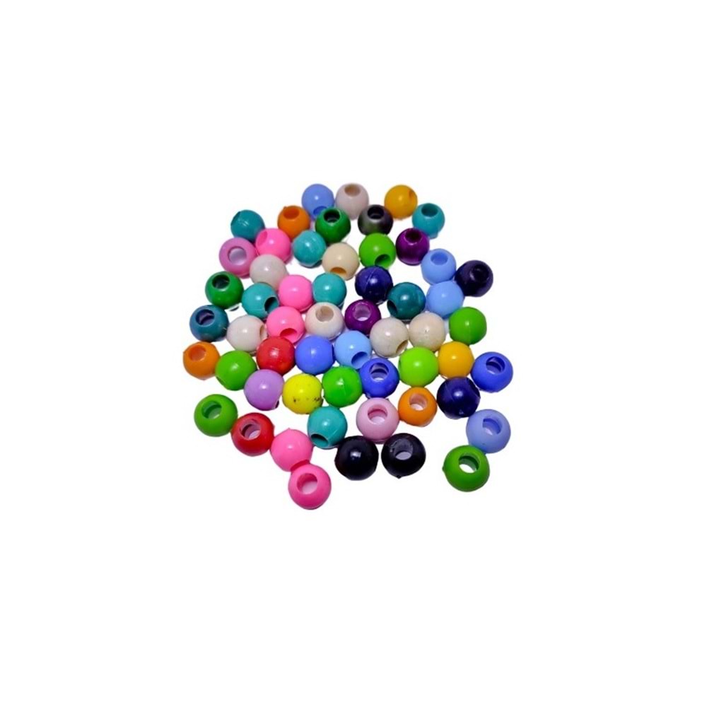 Boncuk Plastik 10mm 500gr
