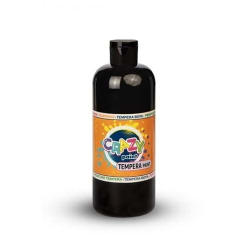 Crazy Tempera Paint 550gr Siyah