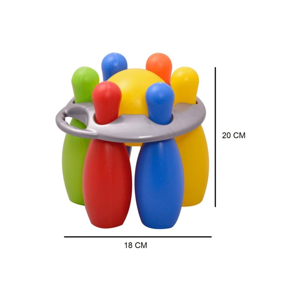 Bowling Set Fileli 20cm