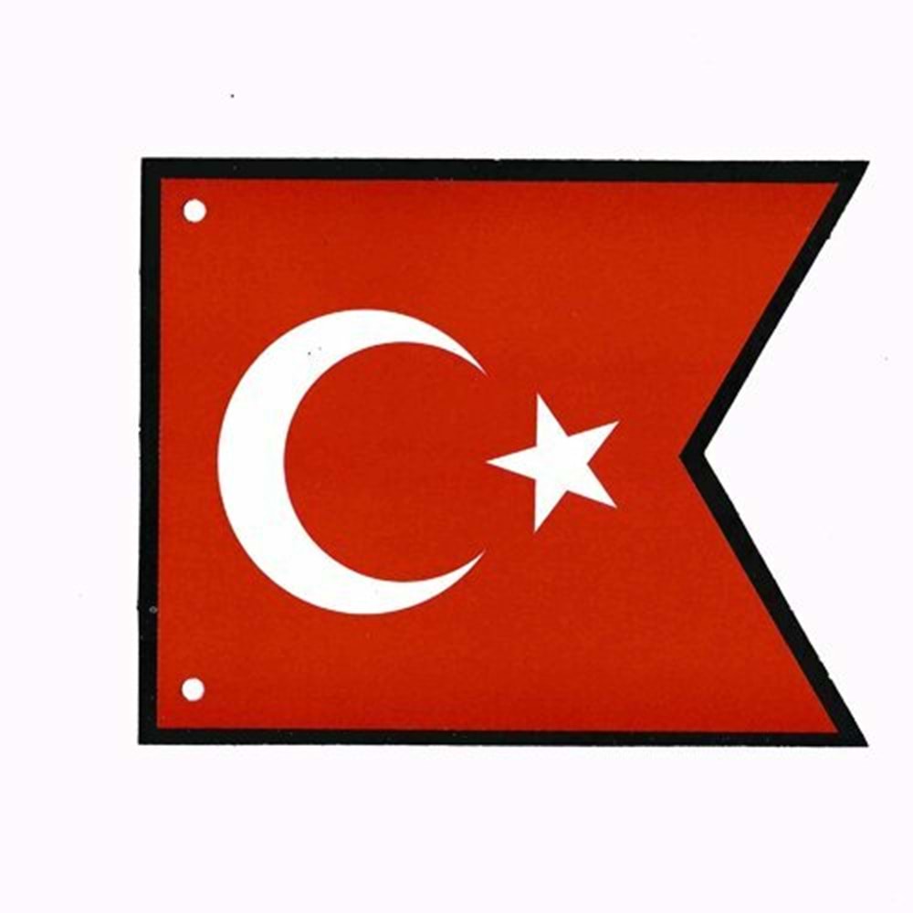 Türk Bayrağı Zikzak Banner